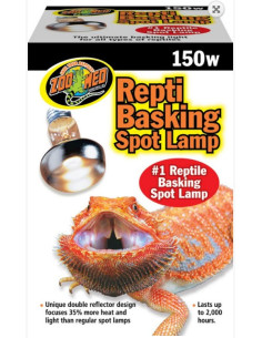 Lampe chauffante Basking Spot Zoo Med pour terrarium