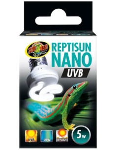 Lampe halogène chauffante 35w Nano Zoo Med pour terrarium