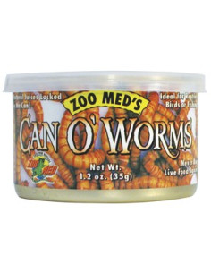 Conserve vers farine 35 grammes Can O’ Worms