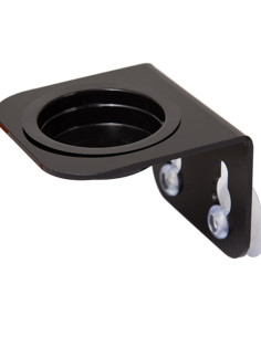 Mangeoire arboricole simple, noire, à ventouse pour reptile Repti Zoo 2