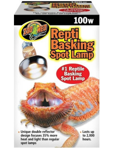 Lampe chauffante Basking Spot Zoo Med pour terrarium