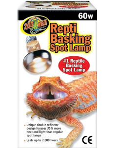 Lampe chauffante Basking Spot Zoo Med pour terrarium