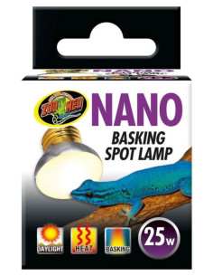 Lampe Nano Basking Spot 25w Zoo Med pour terrarium