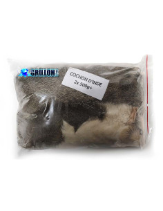 Cochons d'Inde congelés, 400 à 600g, sac de 2