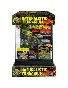 Naturalistic Terrarium de Zoo Med kit complet pour gecko